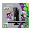 Xbox 360 250gb com kinect